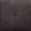 DOMETOUR Fluffy Fabric Ottoman for Living Room or Bedroom Dark Brown - 4 of 4