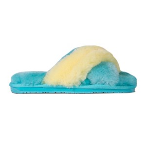 Cloud Nine Sheepskin Ladies Duo-Tone Emma Sheepskin Slippers - 1 of 4