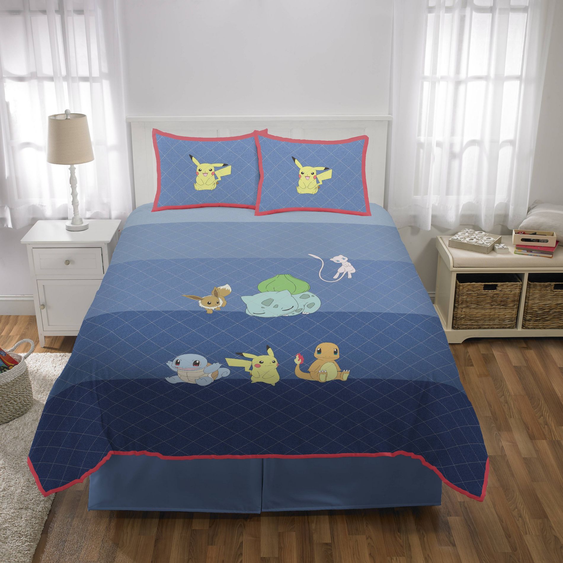 Full/Queen Pokemon Kids' Quilt