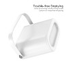 LunaLulinlk White 1 Gallon Multi-Purpose Plastic Countertop Kitchen Trash Can - 4 of 4
