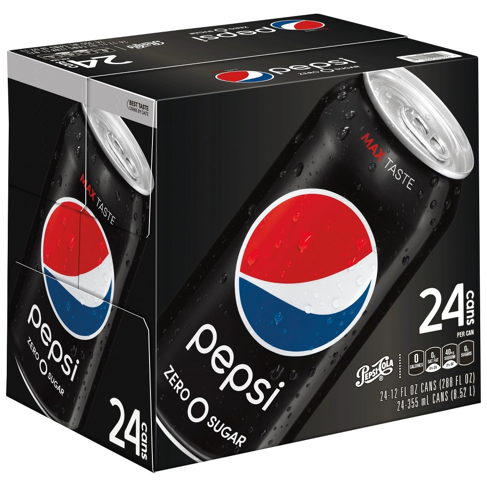 UPC 492712002821 - Pepsi Zero Sugar - 24pk/12 fl oz Cans | upcitemdb.com