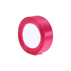 Unique Bargains Ribbons for Crafts Satin Decorative Multipurpose for Gift Wedding and Hair Accessories Polyester 866.14"x0.98" 1 Pc - 1 of 4