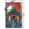 Trends International Justice League vs. Godzilla vs. Kong - Superman & Godzilla Framed Wall Poster Prints - 3 of 4