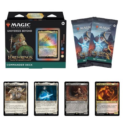 Magic the Gathering Magic: The Gathering The Lord of the Rings Commander Deck Bundle – Riders of Rohan