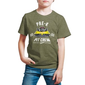 Boys' - Hot Wheels - Pit Crew Pre K Short Sleeve Graphic T-Shirt - 1 of 4