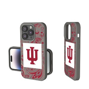 NCAA Big Ten Universities Paisley Soft Touch Cell Phone Case for Apple iPhone - 1 of 4