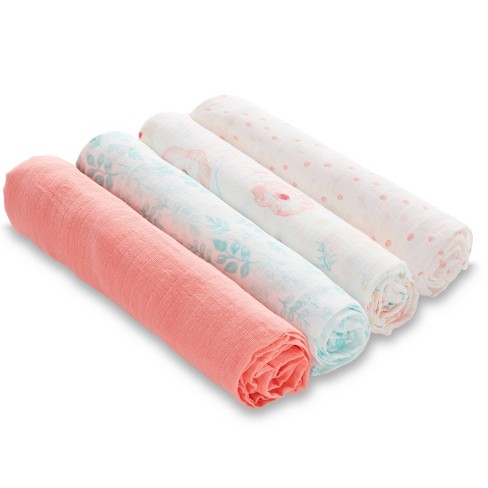 Aden + Anais Essentials Silky Soft Swaddle Blanket - 2pk : Target