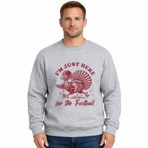 I'm Just Here For The Football Turkey - Men's Graphic Sweatshirt