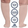 Mojo Compression Socks – Men's & Women's Wide Calf Compression Socks – 20-30mmHg Firm Support – AB201-3 - 4 of 4