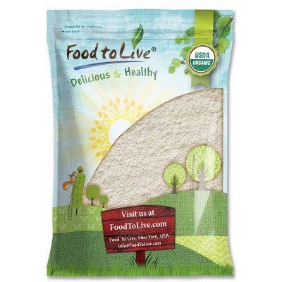Organic Whole Wheat Pastry Flour - Non-GMO, Finely Ground, Unbleached, Unbromated, Vegan, Kosher, No Preservatives