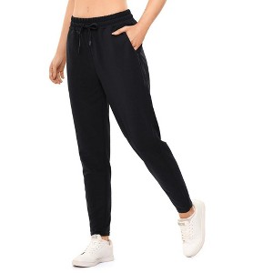 Womens Sweatpants Joggers Yoga Lounge Sweat Pants Casual Running Pants with Pockets - 1 of 4