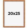 PosterPalooza | Classic Brown Picture Frame - UV Acrylic, Foam Board Backing, Hanging Hardware - 2 of 4