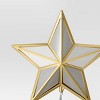 12.25" Warm White Lights Faceted Star Christmas Tree Topper Gold - Wondershop™: Indoor Decor: Indoor Decor: Indoor Decor - 4 of 4