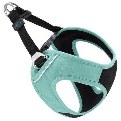 Gooby Escape Free Easy Fit Plus Harness Seattle Blue, Large