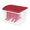 Sterilite Clear Christmas Light and Garland Holiday Storage Container (4 Pack) - image 2 of 4
