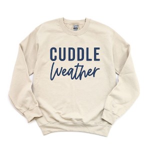 Simply Sage Market Women's Graphic Sweatshirt Cuddle Weather - 1 of 4