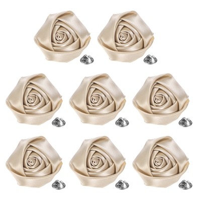 Unique Bargains Handmade Men Suits Formal Boutonnieres Wedding Corsage Lapel Pin Flower Brooch Butterfly Buckle 8 Pcs