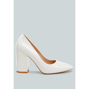 Kamira Patent Faux Leather Block Heel Pumps - 1 of 4