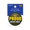 Beistle I'm A Proud Military Parent Button - 3 of 4