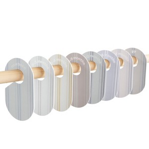 3 Sprouts Baby Closet Dividers (newborn to 24 months) - Stripe - 1 of 4