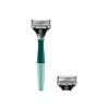 Harry's 5-Blade Men's Razor - 1 Razor Handle + 2 Razor Blade Refills - Sage Green - 2 of 4