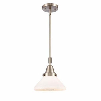 Caden - 1 Light Stem Hung Mini Pendant In Industrial Style-9.13 Inches Tall and 8 Inches Wide