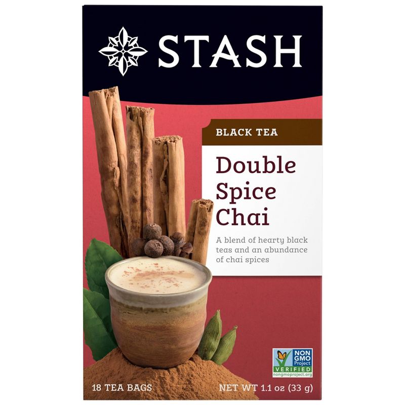 Stash Tea Double Spiced Chai - 18ct, 1 of 4