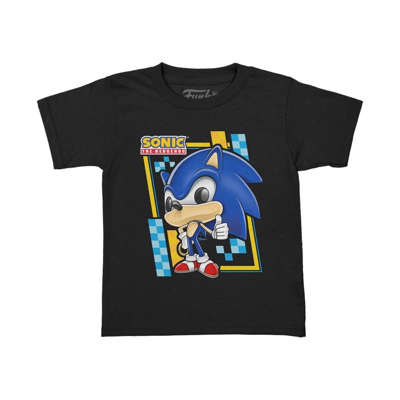 Kids&#39; Sonic the Hedgehog Pocket Pop Short Sleeve Graphic T-Shirt, 3 of 4