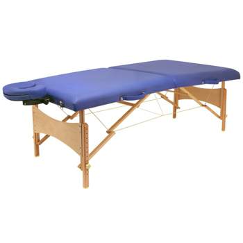 Master Massage 27" Brady Portable Massage Table, Blue