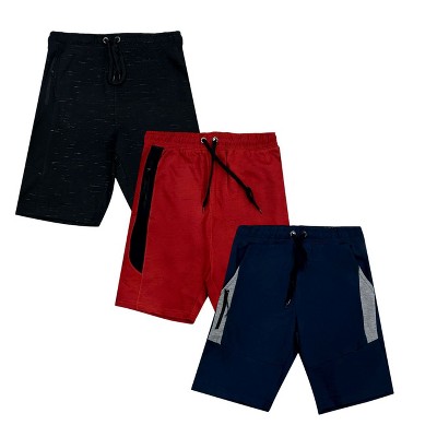 Men's 3 Pack Ultra-Soft Cotton Fleece - One Sided Zipper Pocket