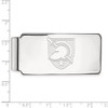 Black Bow Jewelry 14k White Gold U.S. Military Academy Black Knights NCAA Money Clip - 2 of 3