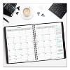 EcoLogix Recycled Monthly Planner, EcoLogix Artwork, 11 x 8.5, Black Cover, 14-Month: Dec 2025 to Jan 2027 - 4 of 4