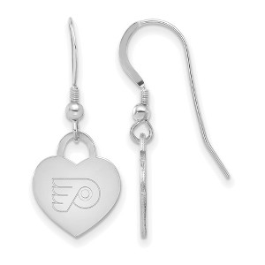 Black Bow Jewelry Sterling Silver  NHL Dangle Earrings - 1 of 4