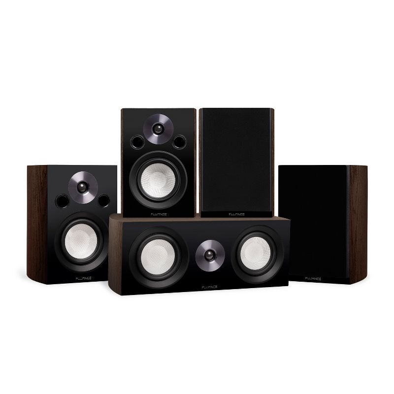 Fluance Reference Compact Surround Sound Home Theater 5.0 Channel Speaker System, 1 of 8