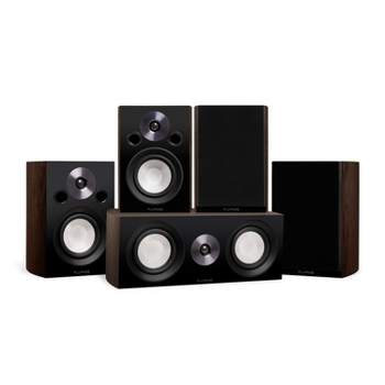 Fluance Reference Compact Surround Sound Home Theater 5.0 Channel Speaker System