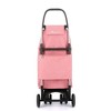 Rolser I-Max Tweed 4 Wheel 2 Swivelling Foldable Shopping Trolley Coral - 2 of 4