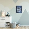 Stupell Industries Little Man Cave Text Over Navy Blue Watercolor Pattern - 2 of 4