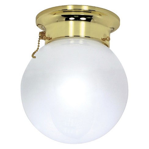 Ceiling Lights Flush Mount Polished Brass Aurora Lighting