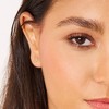Twisted Rope Open 14k Gold Earrings - In Season Jewelry - 3 of 3