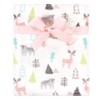 Luvable Friends Baby Girl Plush Blanket and Security Blanket, Fox Woodland, One Size - 3 of 3