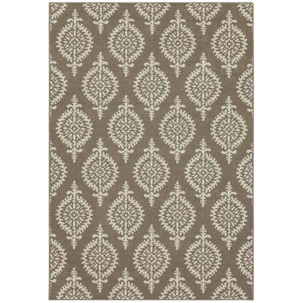 5'x7' Paisley Tufted Area Rugs Gray - Threshold™