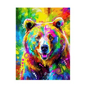 Dean Russo 'The Majestic Grizzly' Canvas Art - 1 of 4