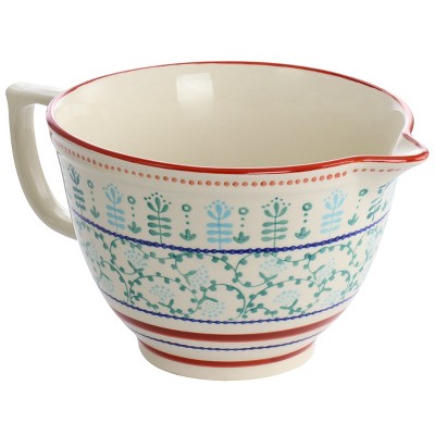 Village Vines 1 Quart Stoneware Measuring Cup in Multi