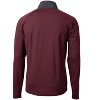 Cutter & Buck Adapt Eco Knit Hybrid Recycled Mens Quarter Zip - 2 of 2