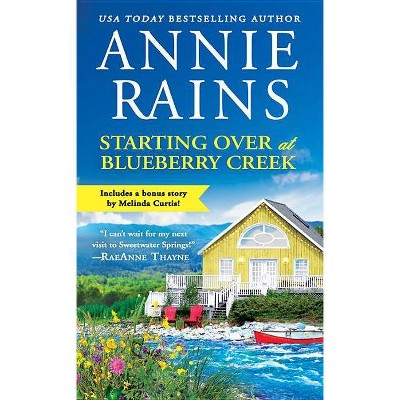 Starting Over at Blueberry Creek - (Sweetwater Springs) by Annie Rains (Paperback)