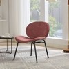 CAVINAS Mid-Century Modern Shell Accent Chair,Ergonomics Armchair Lounge Chair for Living Room,Bedroom&Office,Minimalist Leisure Chair - 2 of 4