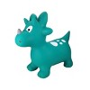 BounceZiez Inflatable Bouncy Ride-On Hopper with Pump - Dino - 2 of 4