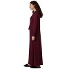 Memoi Women's Modal Blend Full-Length Nursing Gown with Decorative Stitching - 2 of 4