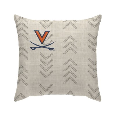 NCAA Virginia Cavaliers Wordmark Decorative Throw Pillow