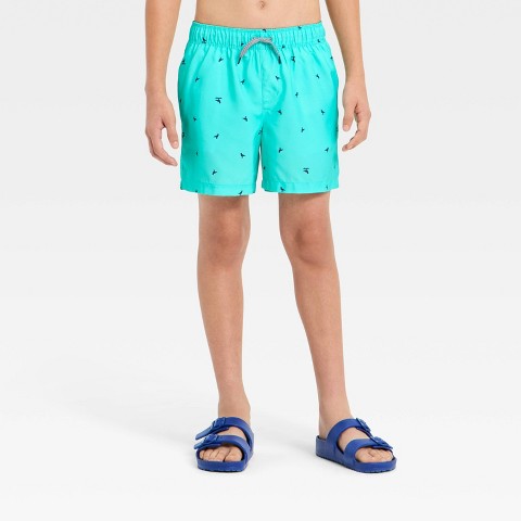 Детские купальники Art Class Boys' Swim Trunks with Built in Boxers - art class™ Blue L